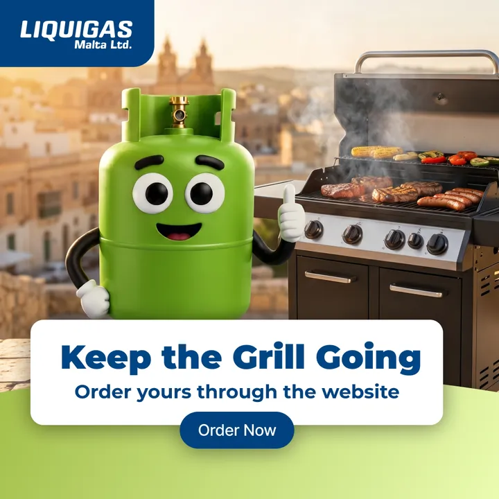 Liquigas ad: Keep the grill going, order yours through the website