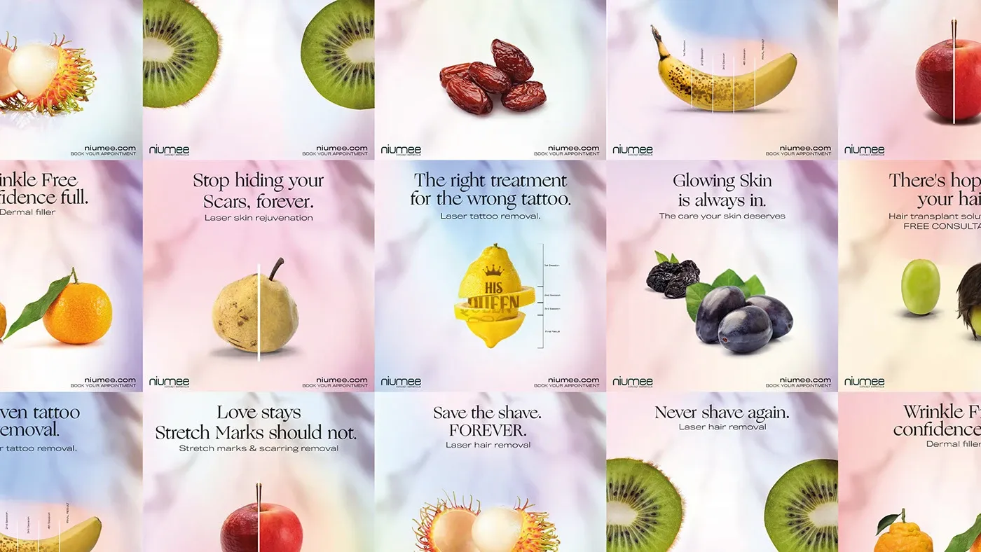 Niumee campaign creative