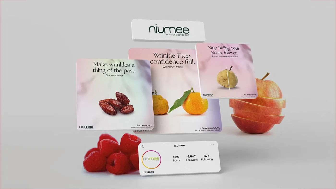 Niumee campaign creative